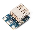 PCB Li-ion Lithium Ion töltőelektronika (microUSB) védelemmel ellátva - 5V 1A USB kimenettel