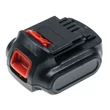 Black & Decker LBXR1512 series 12V 1500mAh 18Wh Li-ion szerszámgép akku/akkumulátor