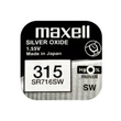 Varta Maxell SR716SW 315 V315 1.55V alkáli elem