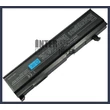 Toshiba Satellite M55 Series 4400 mAh 6 cella fekete notebook/laptop akku/akkumulátor utángyártott