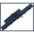 Acer TravelMate 8572 4400 mAh 6 cella fekete notebook/laptop akku/akkumulátor utángyártott