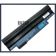 Acer Aspire One D260 6600 mAh 9 cella fekete notebook/laptop akku/akkumulátor utángyártott