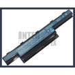 Acer TravelMate 8572T 6600 mAh 9 cella fekete notebook/laptop akku/akkumulátor utángyártott