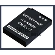 Nikon EN-EL12 3.7V 1000mAh utángyártott Lithium-Ion kamera/fényképezőgép akku/akkumulátor