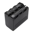Sony NP-F930 NP-F950 NP-F960 NP-F970 NP-F975 XL-B2 XL-B3 7.4V 6600mAh fényképezőgép/kamera akku/akkumulátor