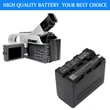 Sony NP-F930 NP-F950 NP-F960 NP-F970 NP-F975 XL-B2 XL-B3 7.4V 6600mAh fényképezőgép/kamera akku/akkumulátor