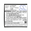 Doro Liberto 820 series DBJ-1900A 3.7V 1750mAh 6.48Wh mobiltelefon akkumulátor utángyártott