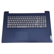 Lenovo IdeaPad 3-17ITL6 series háttérvilágítással (backlit) kék burkolattal (topcase) magyar (HU) laptop/notebook billentyűzet