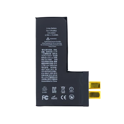 Apple iPhone 11 Pro Max 616-00650 616-00651 616-00653 HRG-H113 3.79V 3969mAh gyári minőségű utángyártott akkumulátor vezérlés nélkül
