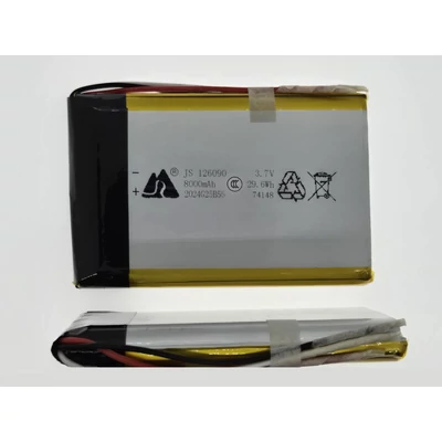 Li-Polymer 3.7V 8000mAh 60mm x 90mm Tablet PC / E-book olvasó univerzális akku/akkumulátor