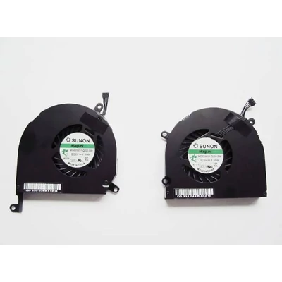 Apple Macbook Pro 15 A1286 late 2008 - 2009 - 2010 - 2011 - mid 2012 bal és jobb oldali processzor/CPU hűtő/ventilátor/fan szett