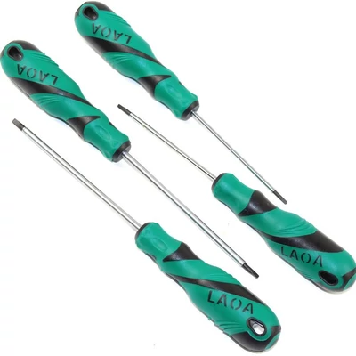 Triangle / háromszög hosszúszárú csavarhúzó szett 4 darabos