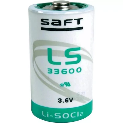 SAFT LS33600 D/R20 17000mAh 3.6V ipari elem