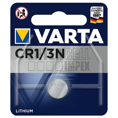 Varta CR1/3N 2L76 K58L 6131 CR11108 3V elem