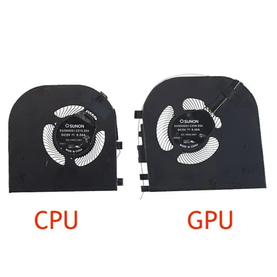 Lenovo Thinkpad Extreme X1 gen 2 series CPU EG50050S1-CE10-S9A and GPU EG50050S1-CE00-S9A 4 pin processzor/CPU hűtő/ventilátor/fan szett