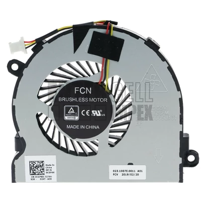 Dell Inspiron 15 3565 3567 3568 3576 3578 P63F Vostro 14 3468 series 0CGF6X 3 pin processzor/CPU hűtő/ventilátor/fan