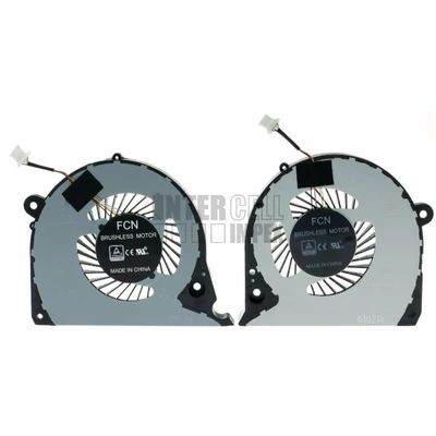 Dell Inspiron 15 7000 Gaming 15R 7566 7567 15 G5 5587 G7 7577 7588 series 0P72F 4 pin processzor/CPU és videókártya/GPU hűtő/ventilátor/fan szett