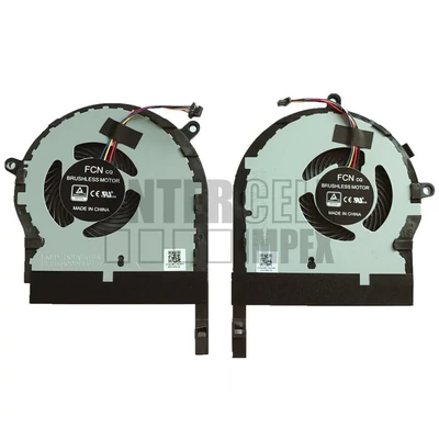 ASUS ROG TUF Gaming FX504 FX504GE FX504GM FX504GD series 13NR00Q0T02011 13NR00Q0T01011 DFS531005PL0T DFS501105PR0T 5V 0.5A processzor/CPU és videókártya/GPU hűtő/ventilátor/fan szett