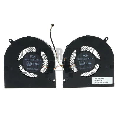 Razer Blade 15 RZ09-0238 RZ09-02386E91 GTX 1070 series 0FKRD0000H 0FKRF0000H 4 pin processzor/CPU és videókártya/GPU hűtő/ventilátor/fan szett