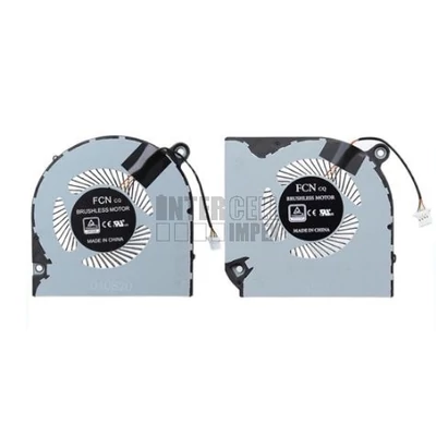 Acer Nitro 5 AN515-41 AN515-43 AN515-51 AN515-53 AN515-54 AN517-51 N16C7 N17C1 series DFS541105FC0T 4 pin processzor/CPU és videókártya/GPU hűtő/ventilátor/fan szett
