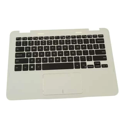 Dell Inspiron 11 3168 3169 3179 series 0XXT0V XXT0V amerikai angol (US) kiosztású billentyűzettel palmrest/topcase felső burkolat fehér
