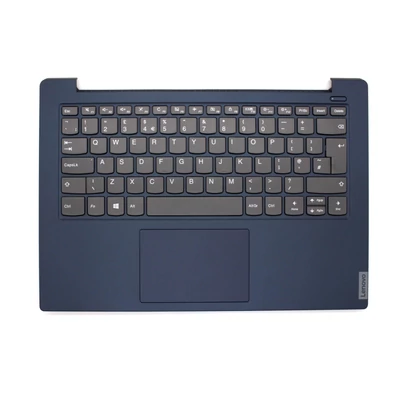 Lenovo IdeaPad S340-14IWL (Type 81N7) S340-14API (Type 81NB) S340-14IIL (Type 81VV) series 5CB0S18471 angol (UK) kiosztású billentyűzet palmrest/topcase felső burkolat kék