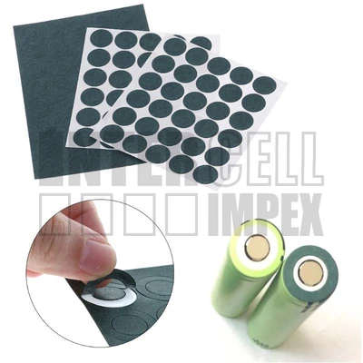 Li-ion 18650 pozitív oldali öntapadós szigetelő elem / gyűrű 1db