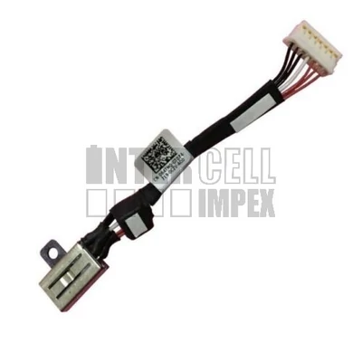 Dell XPS 15 9550 9560 9570 7590 P56F003 series 64TM0 gyári új DC jack aljzat alaplapi kábellel