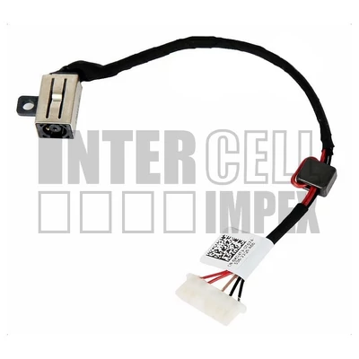 Dell Inspiron 15-5000 5551 5552 5555 5557 5558 5559 5566 5758 Vostro 3558 3559 series KD4T9 gyári új DC jack aljzat alaplapi kábellel