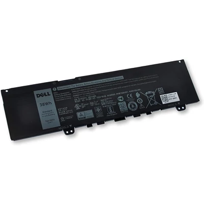 Dell Inspiron 13 5370 7370 7373 2-in-1 7386 Vostro 5370 series F62G0 39DY5 11.4V 3166mAh 38Wh 3 cella fekete notebook/laptop akku/akkumulátor gyári
