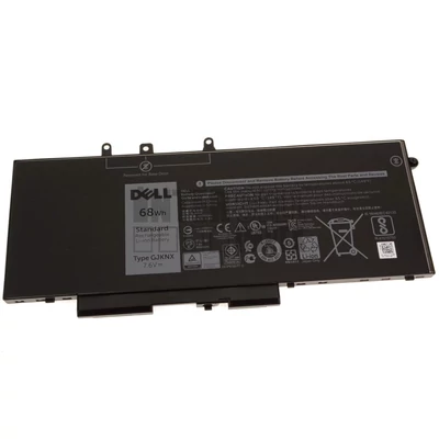 Dell Latitude 5280 5290 5480 5490 5491 5495 5580 5590 5591 Precision 3520 series GJKNX GD1JP KCM82 DV9NT MT31P FPT1C 7.6V 8500mAh 68Wh 4 cella notebook/laptop akku/akkumulátor gyári