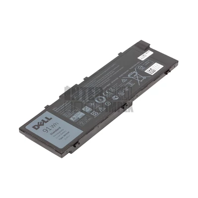 Dell Precision 17 7710 7720 series TWCPG RDYCT MFKVP GR5D3 11.4V 8200mAh 91Wh 6 cella fekete notebook/laptop akku/akkumulátor gyári
