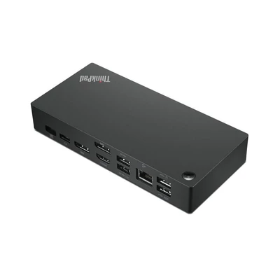 Lenovo ThinkPad Universal USB-C Dock Lenovo 2 x DisplayPort 1 x HDMI 3 x USB 3.1 2 x USB 2.0 1 x USB Type C 1 x Gigabit LAN 90W dokkoló gyári