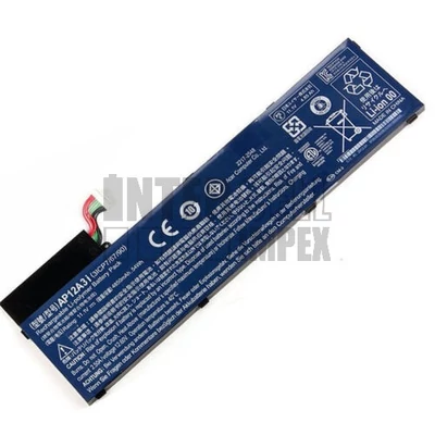 Acer AP12A3I AP12A4I series Aspire Timeline Ultra M3 M5 TravelMate P658-MG series 11.1V 4850mAh 54Wh  3 cella fekete notebook/laptop akku/akkumulátor utángyártott