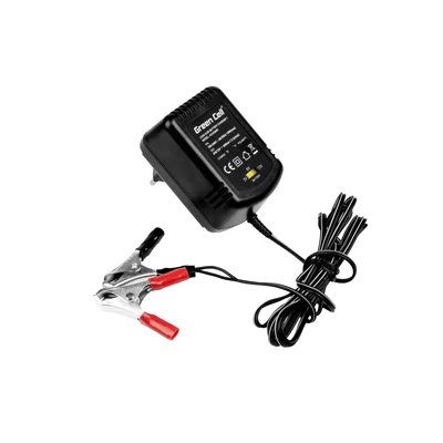 GreenCell 2V 6V 12V 0.6A AGM zselés és ólomsavas autó akkumulátor hálózati töltő