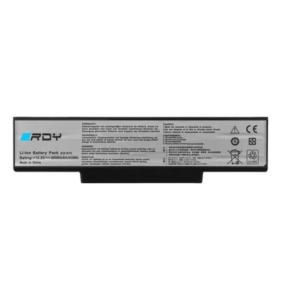  Asus N71 K72 K72J K72F K73S K73SV N71 N71J series A32-K72 11.1V 4000mAh 6 cella fekete notebook/laptop akku/akkumulátor utángyártott