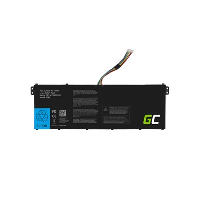 Acer Aspire 5 A515 A517 R15 R5-571T Spin 3 SP315-51 SP513-51 Swift 3 SF314-52 series AC14B3K AC14B8K 3600mAh 15.2V 4 cella fekete notebook/laptop akku/akkumulátor utángyártott