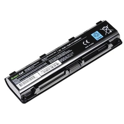 Toshiba Satellite C50 C50D C55 C55D C70 C75 C75D L70 PA5108U-1BRS PA5109U-1BRS PA5110U-1BRS PABAS272 4400mAh 10.8V 6 cella notebook/laptop akku/akkumulátor fekete utángyártott