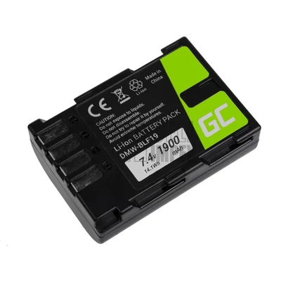 Panasonic Lumix DMW-BLF19 DC-G9 DC-GH5 DC-GH5s DMC-G9 DMC-GH3 DMC-GH4 7.4V 1900mAh 14Wh Li-ion kamera/fényképezőgép akku/akkumulátor utángyártott