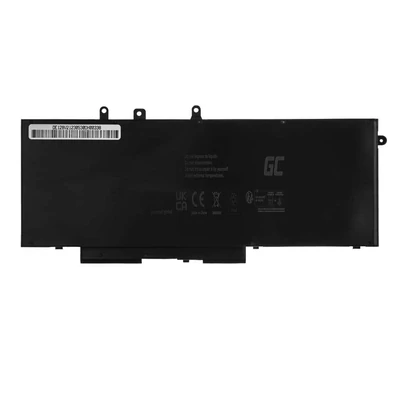 Dell Latitude 5280 5290 5480 5490 5491 5495 5580 5590 5591 Precision 3520 3530 series GJKNX 6000mAh 7.6V 4 cella fekete notebook/laptop akku/akkumulátor utángyártott