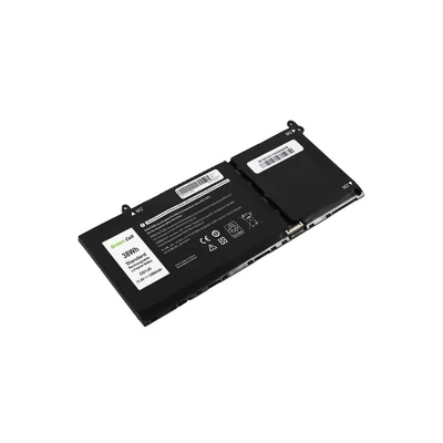 Dell G91J0 Latitude 3320 3330 3520 Inspiron 15 3511 3525 5510 11.4V 3300mAh 3 cella fekete notebook/laptop akku/akkumulátor
