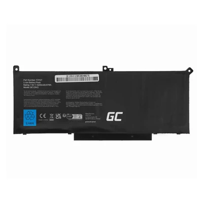 Dell Latitude 12 7000 7280 7290 13 7380 7390 14 7480 7490 E7480 E7280 series F3YGT 2X39G 7.6V 6200mAh 4 cella fekete notebook/laptop akku/akkumulátor utángyártott