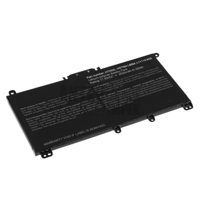 HP 240 245 250 255 340S G7 G8 Pavilion X360 14-CE 14-CF 14-DH 14-DK 14s-DQ 14s-DK 15-CS 15S-EQ 15S-FQ 15-DB 15-DA 15-DW HT03XL HT03041XL  L11421-421 L11119-855 HSTNN-LB8M HSTNN-UB7J 11.55V 3550mAh 41Wh fekete notebook akkumulátor utángyártott