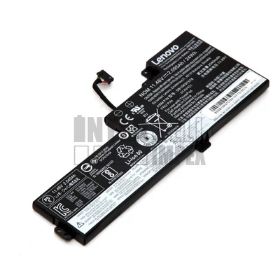 Lenovo ThinkPad T470 T480 FRU 01AV421 2040mAh 11.46V 3 cella 24Wh fekete belső notebook/laptop akku/akkumulátor gyári