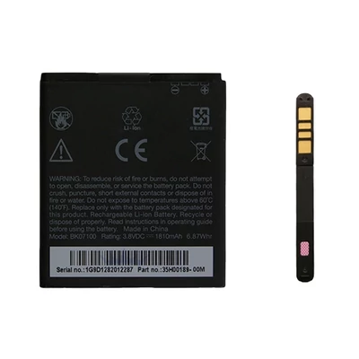 HTC Valente WX series BK07100 bulk Li-Ion 3.7V 1200mAh eredeti/gyári akku/akkumulátor