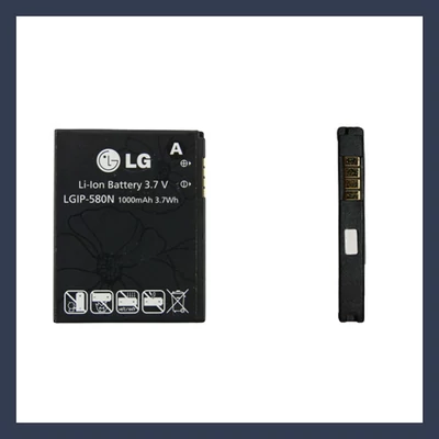 LG LGIP-580N bulk Li-Ion 1000mAh eredeti/gyári akku/akkumulátor
