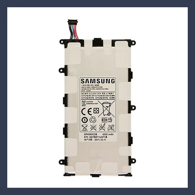 Samsung Galaxy Tab 7.0 Plus P3100 P3113 P3120 Wifi P3110 SP4960C3B bulk Li-Ion 3.7V 4000mAh eredeti/gyári akku/akkumulátor