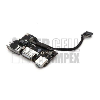 Apple Macbook Air 13 A1466 2013-2015 820-3455-A DC Power I/O MagSafe USB Audio board / panel refurbished