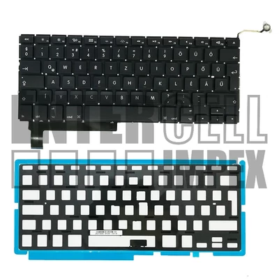 Apple MacBook Pro 15" Mid 2009 Mid 2010 Early - Late 2011 mid 2012 (A1286) fekete magyar (HU) laptop/notebook billentyűzet háttérvilágítással