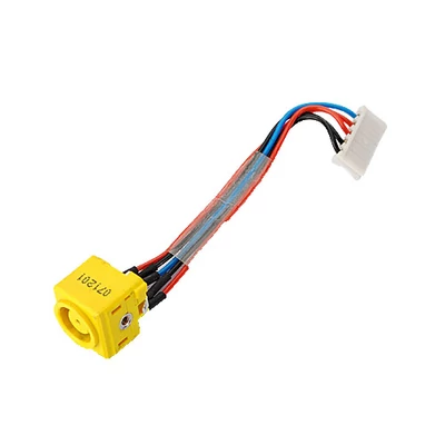 IBM Lenovo ThinkPad R60 R60e R60i T60 T60P T61 T61P Z60 Z60M Z61 Z61M gyári új DC jack aljzat alaplapi kábellel